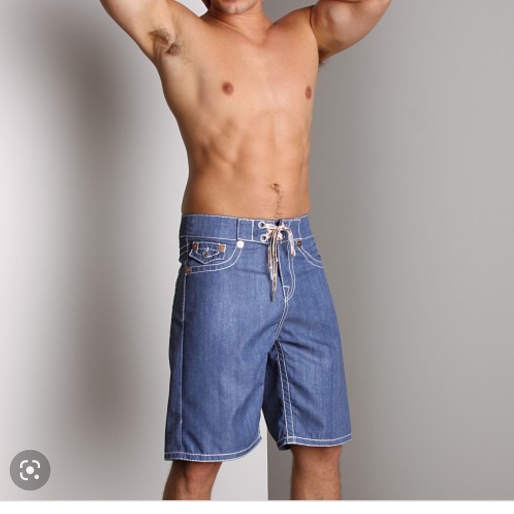 True Religion swim shorts